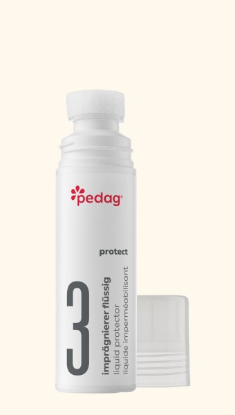 pedag liquid impregnator for smooth, suede, textile and synthetic leather
