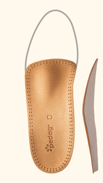 pedag RELAX zehenfreie Schuheinlage aus Leder für Bequemschuhe