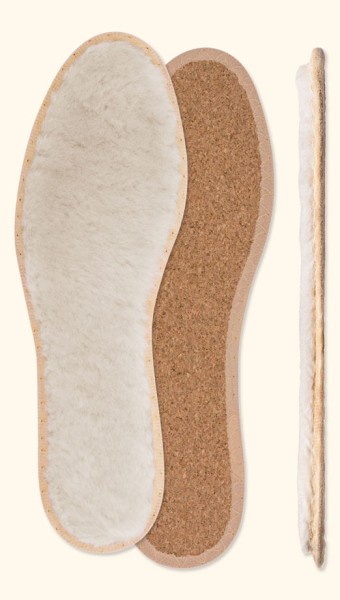 pedag PASCHA warm winter insole made of genuine lambskin for naturally warm feet