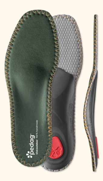 pedag VIVA OUTDOOR insole with Activ footbed for a comfortable indoor climate during all outdoor activities