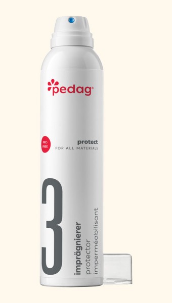 pedag waterproofing spray 250 ml for all materials protects against moisture, dirt and stains