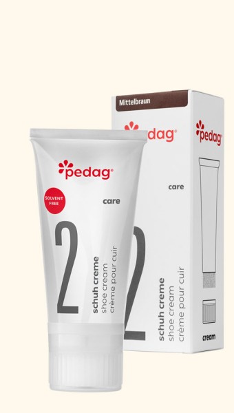 pedag shoe cream for smooth and grained leather, solvent-free