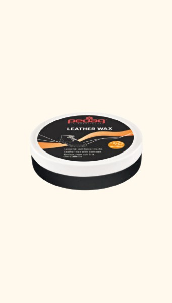 Leather Wax leather grease, the intensive care for robust outdoor and work shoes