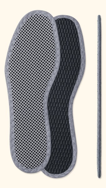 pedag ACTIV insole with activated carbon for hygienically fresh shoes