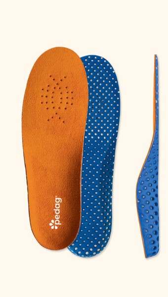 pedag JOY insole with footbed for children to support the child's foot