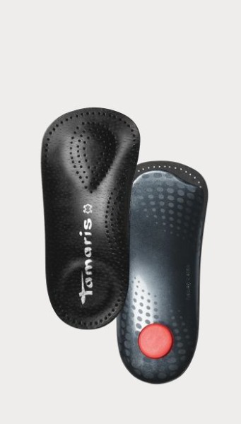 Short foot support Vitality Slim from Tamaris cushions the heel and relieves the arch of the foot