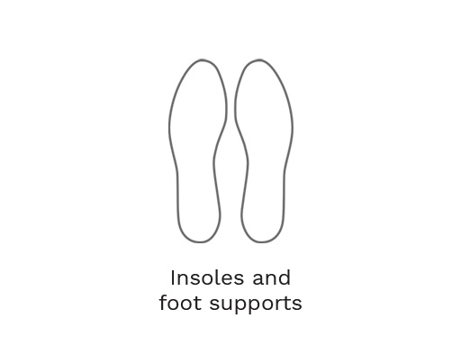 Insoles and foot supports